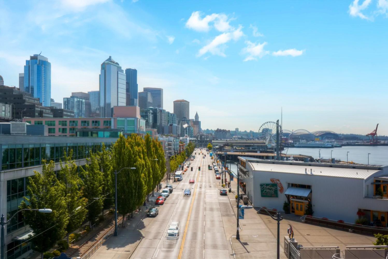 Space Needle Downtown Modern Top Story Penthouse Seattle Dış mekan fotoğraf