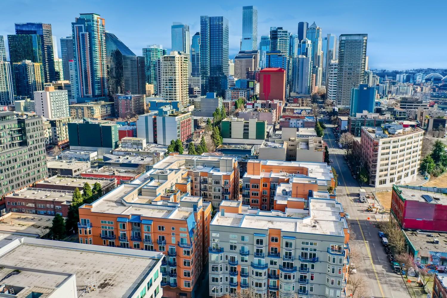 Space Needle Downtown Modern Top Story Penthouse Seattle Dış mekan fotoğraf